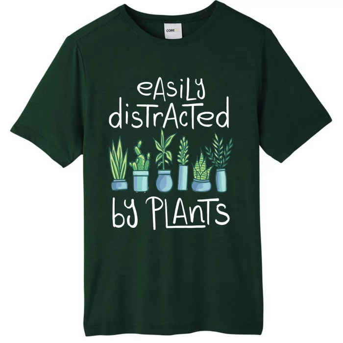 Easily Distracted By Plants ChromaSoft Performance T-Shirt