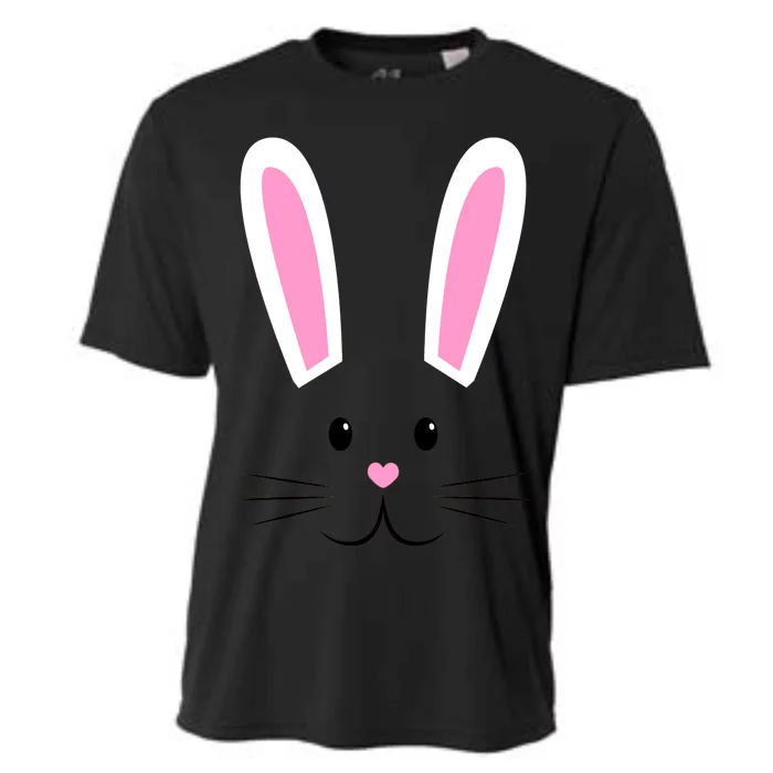 Easter Bunny Big Face Rabbit Cooling Performance Crew T-Shirt