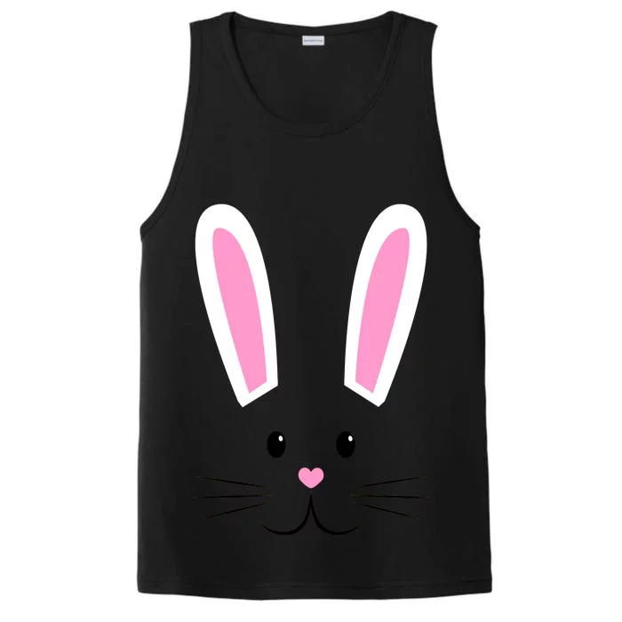 Easter Bunny Big Face Rabbit Performance Tank