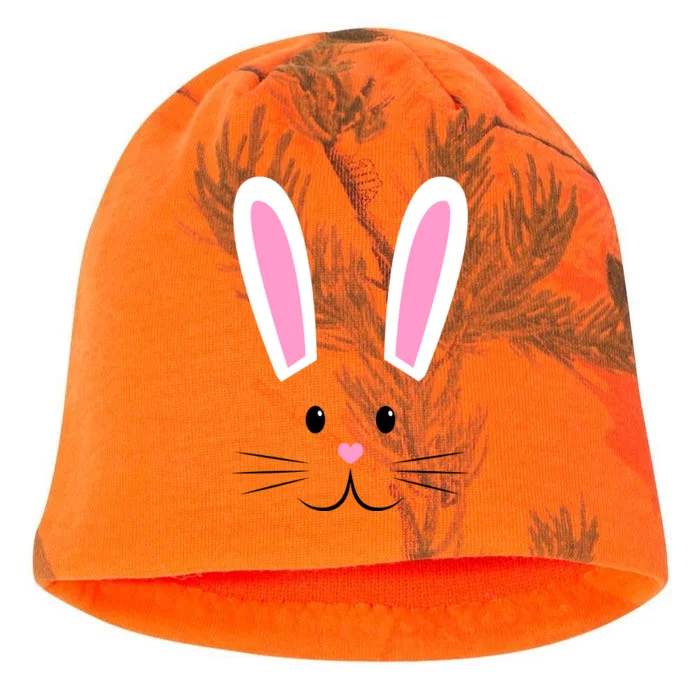 Easter Bunny Big Face Rabbit Kati - Camo Knit Beanie