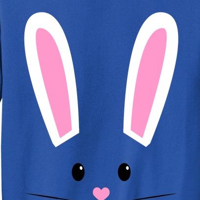 Easter Bunny Big Face Rabbit Sweatshirt