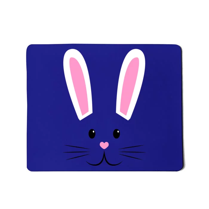 Easter Bunny Big Face Rabbit Mousepad