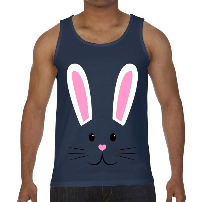 Easter Bunny Big Face Rabbit Comfort Colors® Tank Top