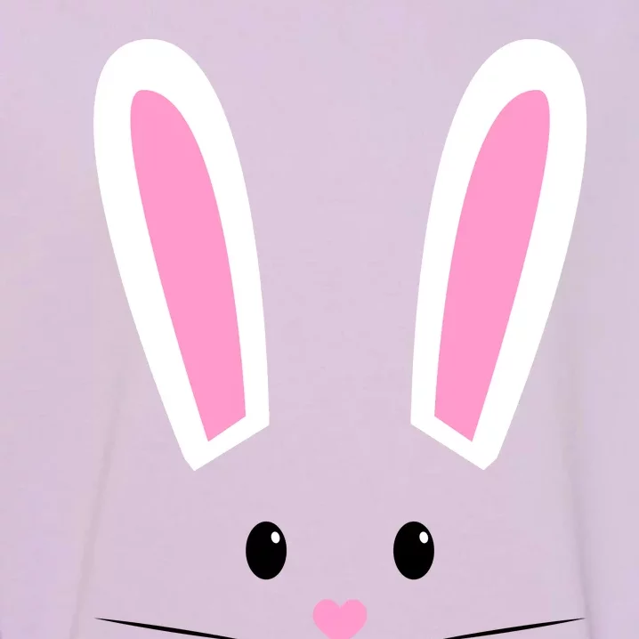 Easter Bunny Big Face Rabbit Garment-Dyed Sweatshirt