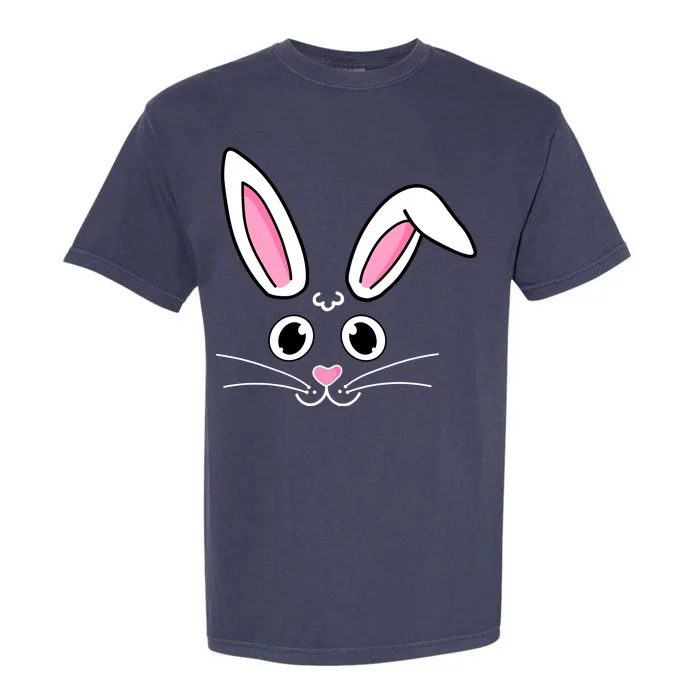 Easter Bunny Face Garment-Dyed Heavyweight T-Shirt