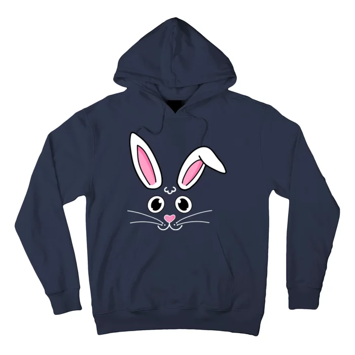 Easter Bunny Face Hoodie