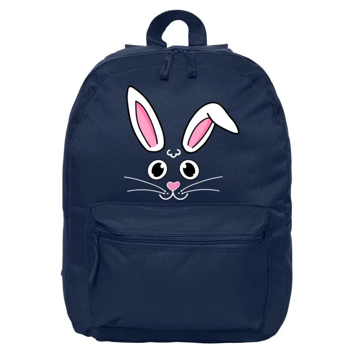 Easter Bunny Face 16 in Basic Backpack