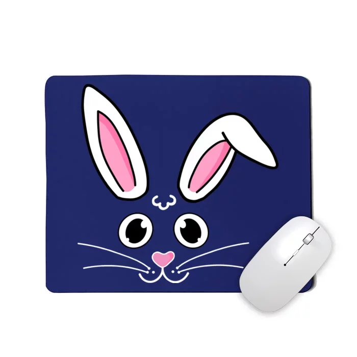 Easter Bunny Face Mousepad