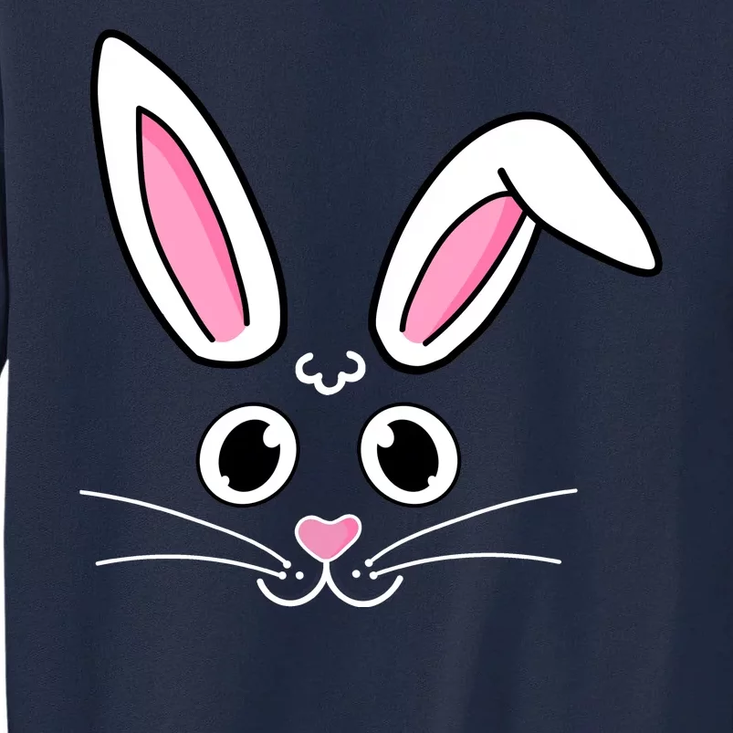 Easter Bunny Face Tall Sweatshirt