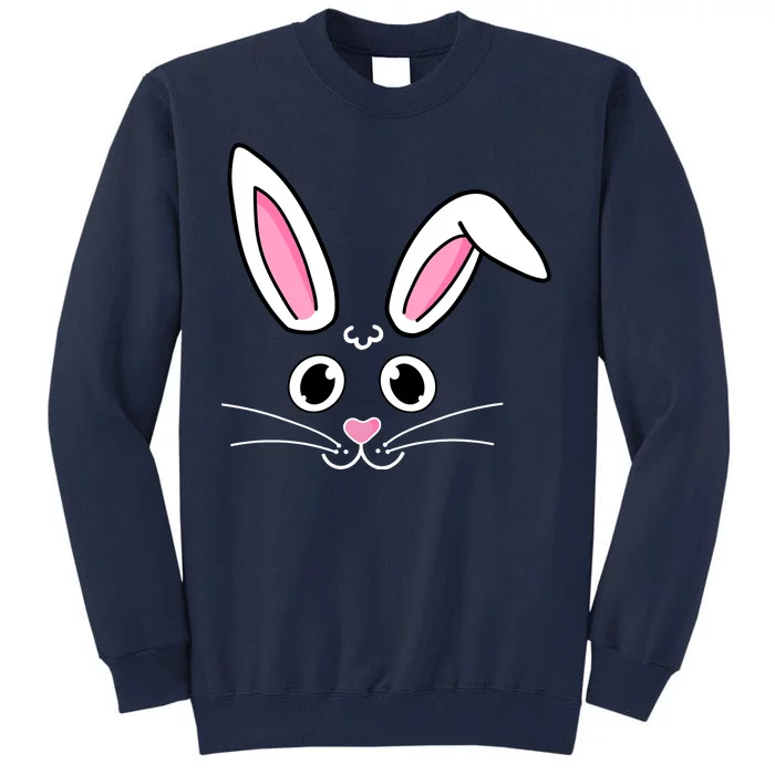 Easter Bunny Face Tall Sweatshirt