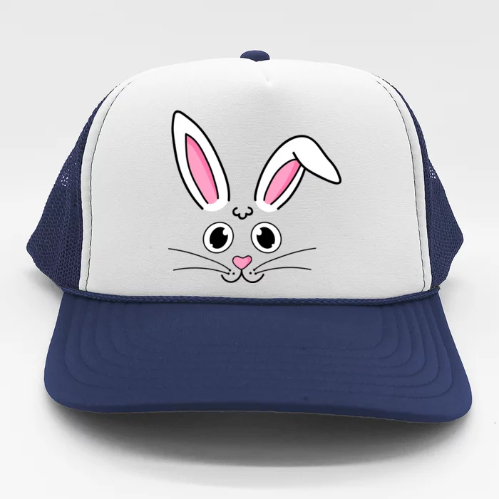 Easter Bunny Face Trucker Hat