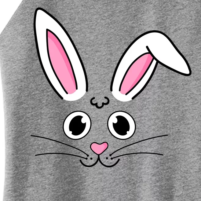 Easter Bunny Face Women’s Perfect Tri Rocker Tank