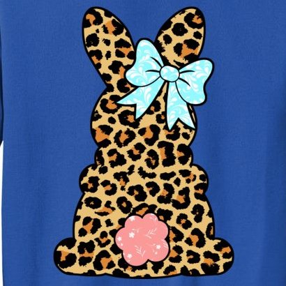 Easter Bunny Leopard Print Sweatshirt
