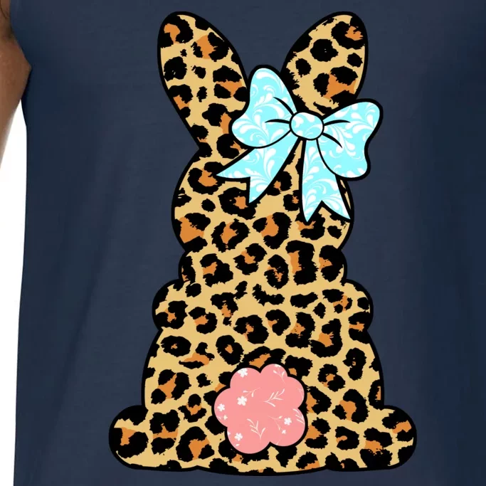 Easter Bunny Leopard Print Comfort Colors® Tank Top