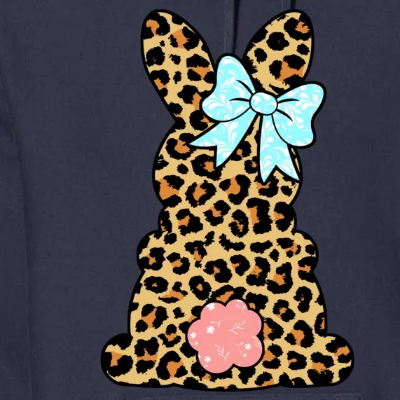 Easter Bunny Leopard Print Premium Hoodie