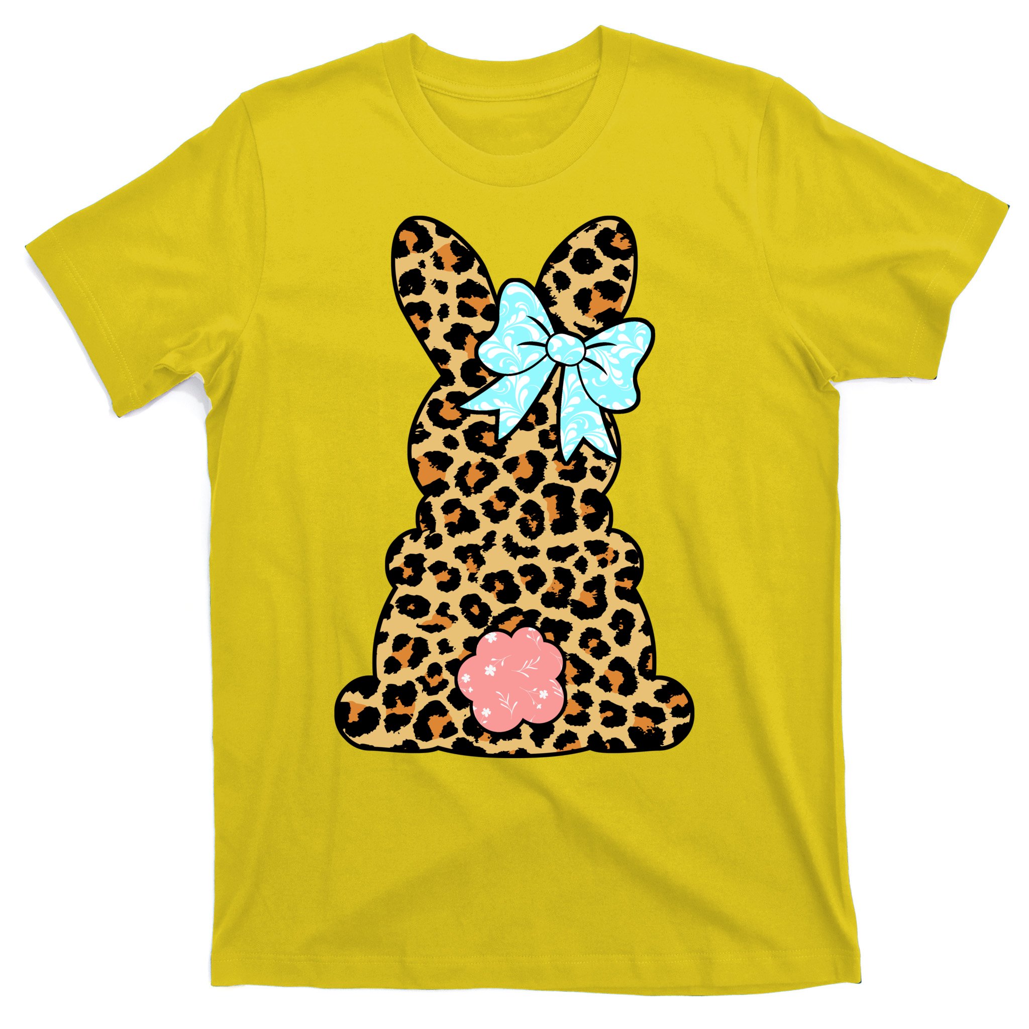 leopard print bunny shirt