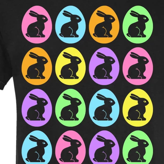 Easter Bunny Rabbit Eggs Garment-Dyed Heavyweight T-Shirt