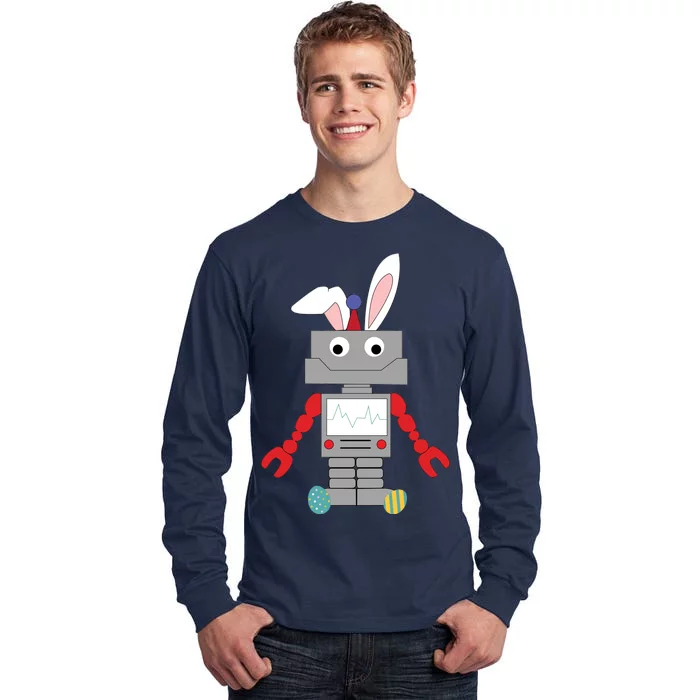 Easter Bunny Robot Tall Long Sleeve T-Shirt