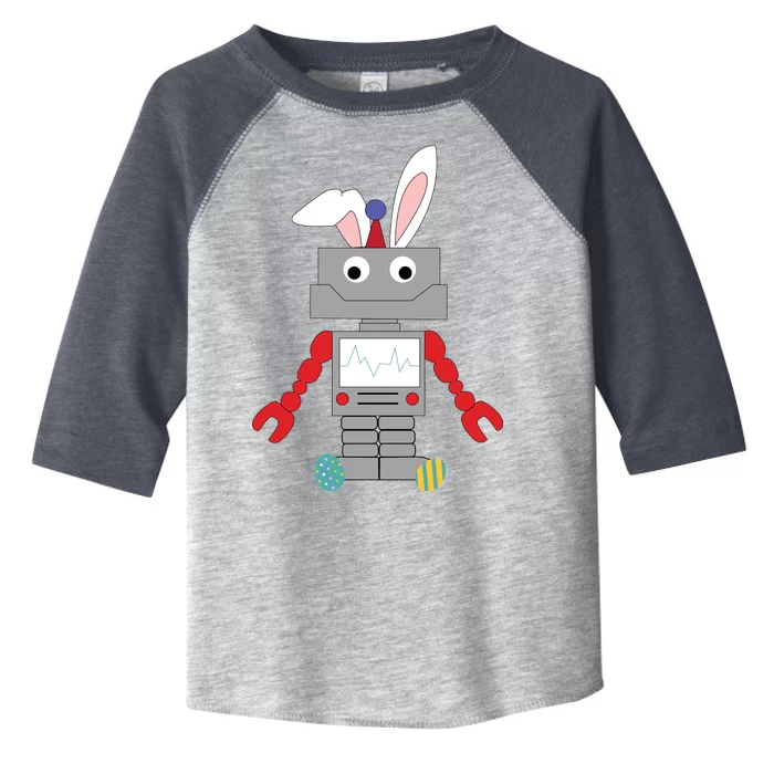 Easter Bunny Robot Toddler Fine Jersey T-Shirt