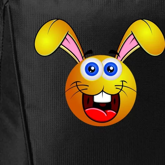 Easter Bunny Simley Emoji City Backpack