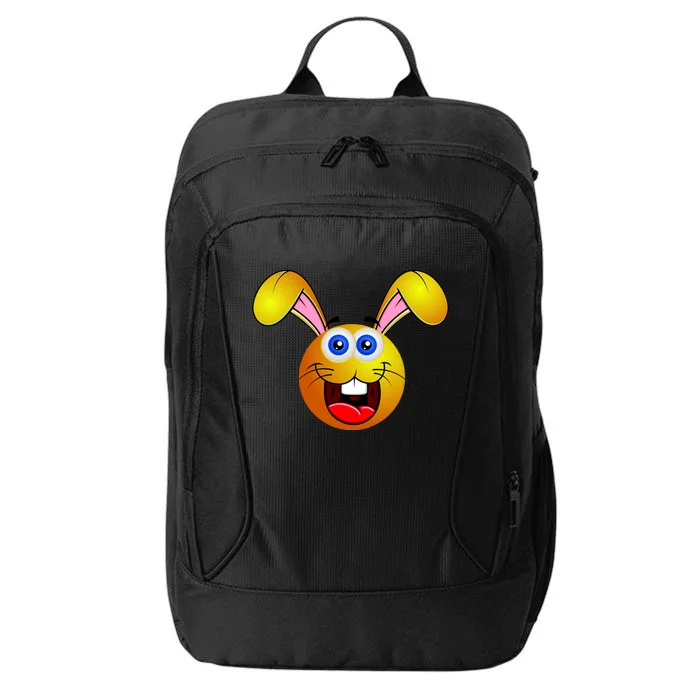 Easter Bunny Simley Emoji City Backpack