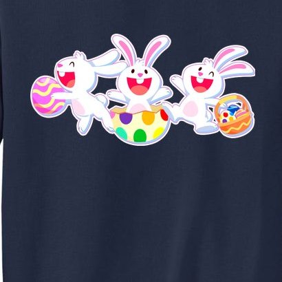 Easter Egg Bunnies Tall Sweatshirt