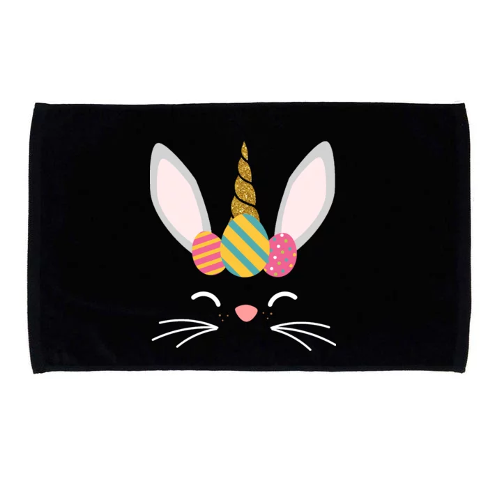 Easter Egg Bunny Unicorn Microfiber Hand Towel