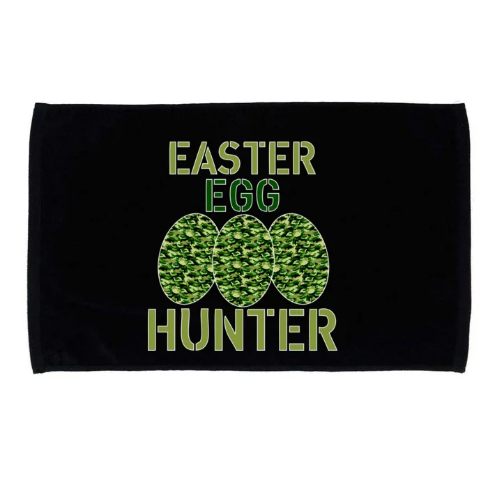 Easter Egg Hunter Camo Eggs Funny Egg Hunt Microfiber Hand Towel