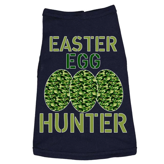 Easter Egg Hunter Camo Eggs Funny Egg Hunt Doggie Tank