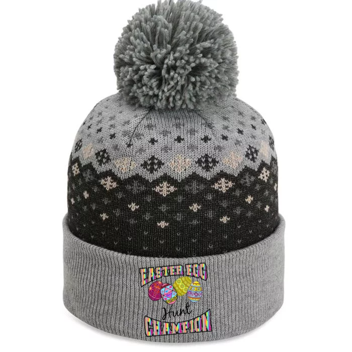 Easter Egg Hunting Champion The Baniff Cuffed Pom Beanie