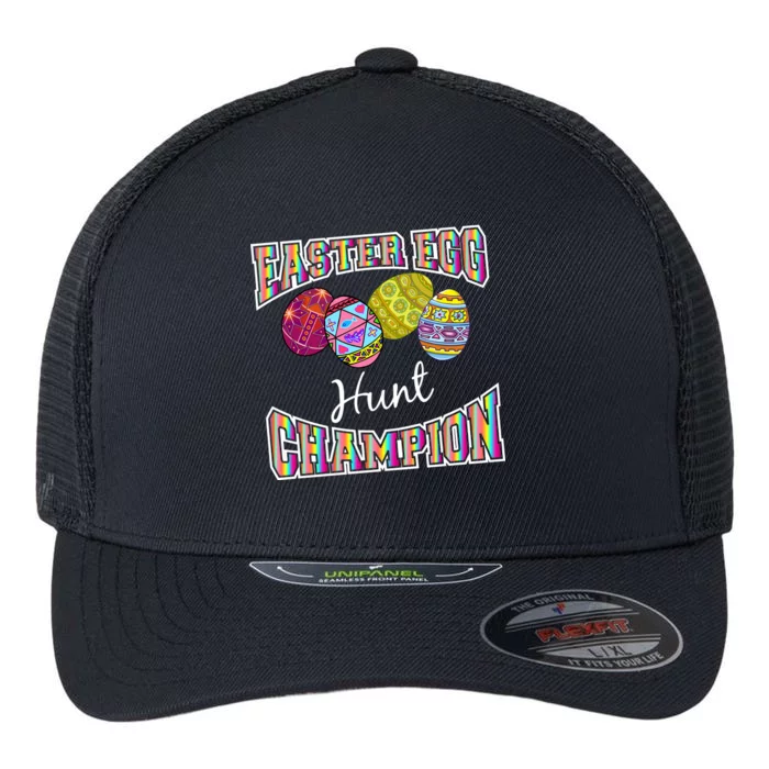 Easter Egg Hunting Champion Flexfit Unipanel Trucker Cap