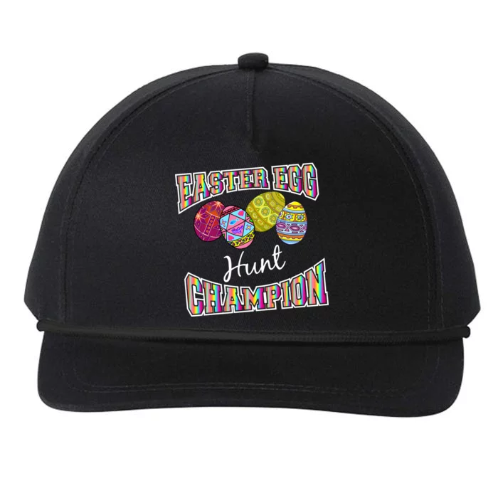 Easter Egg Hunting Champion Snapback Five-Panel Rope Hat