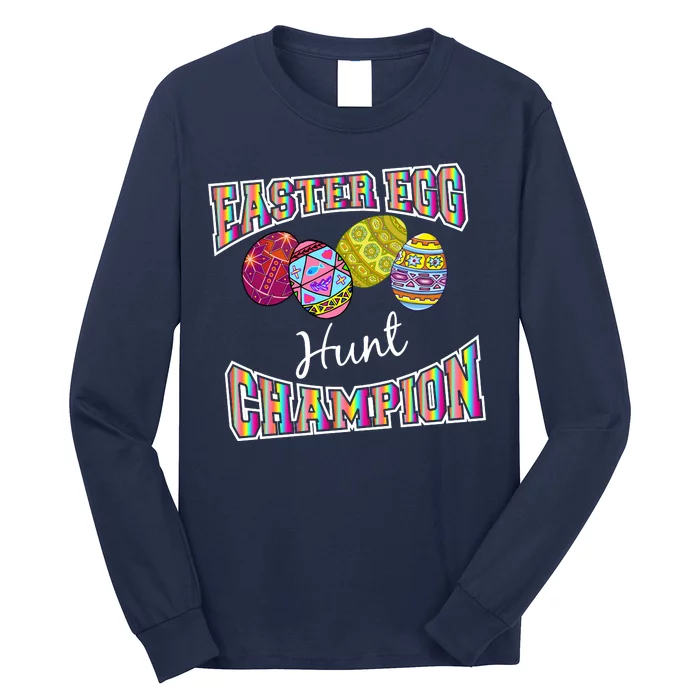 Easter Egg Hunting Champion Long Sleeve Shirt