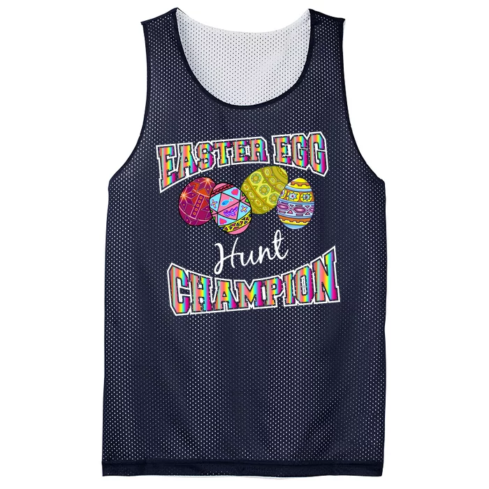 Easter Egg Hunting Champion Mesh Reversible Basketball Jersey Tank