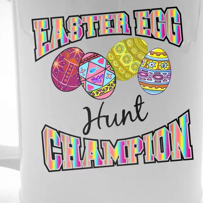 Easter Egg Hunting Champion Front & Back Beer Stein