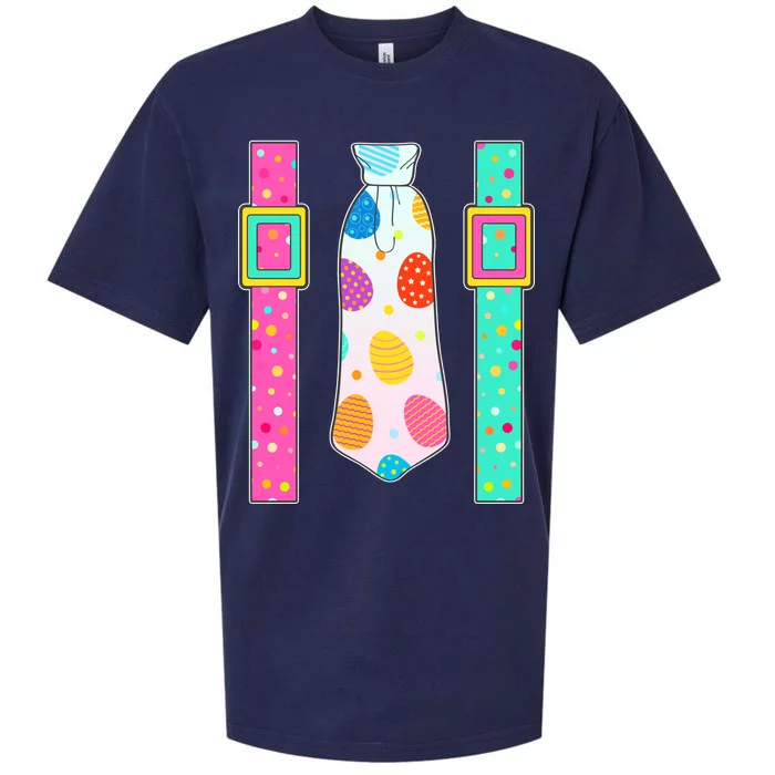 Easter Egg Tie & Suspenders Sueded Cloud Jersey T-Shirt