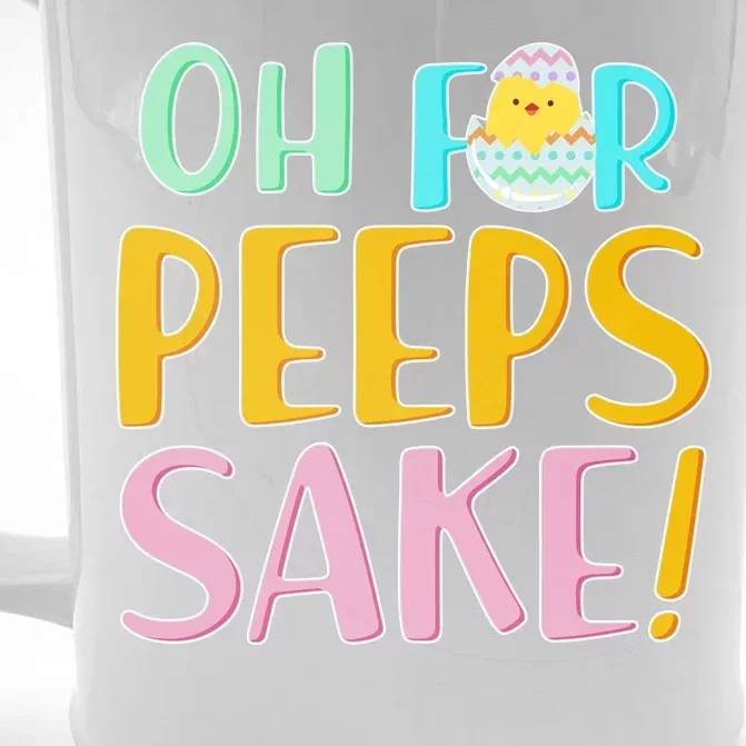 Easter Oh For Peeps Sake Front & Back Beer Stein