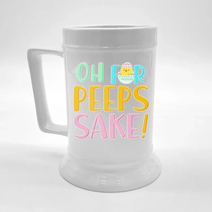 Easter Oh For Peeps Sake Front & Back Beer Stein