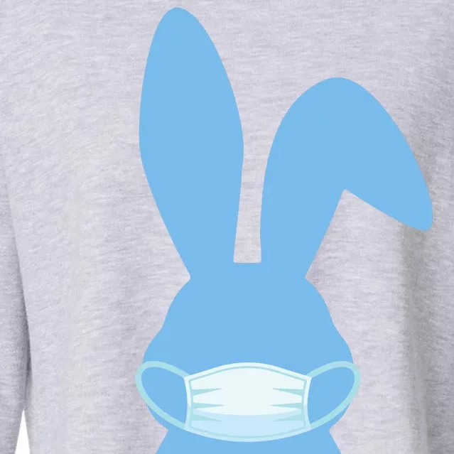 Easter Quarantine Mask Cropped Pullover Crew