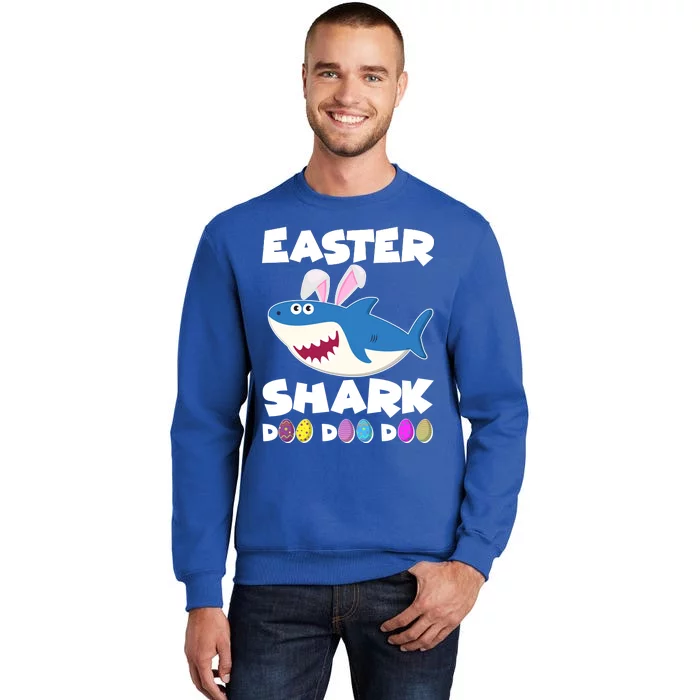 Easter Shark Doo Doo Doo Tall Sweatshirt