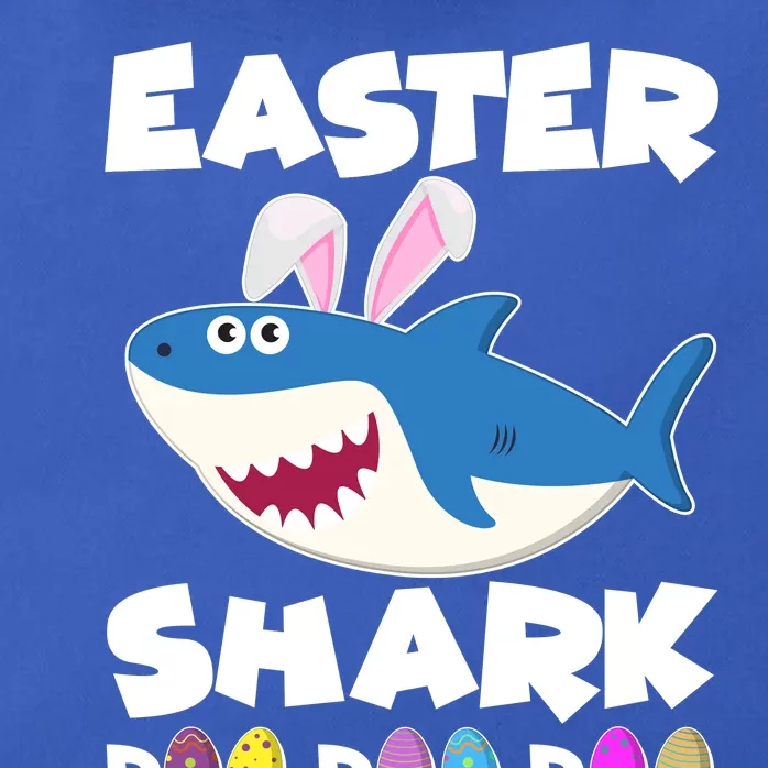 Easter Shark Doo Doo Doo Zip Tote Bag