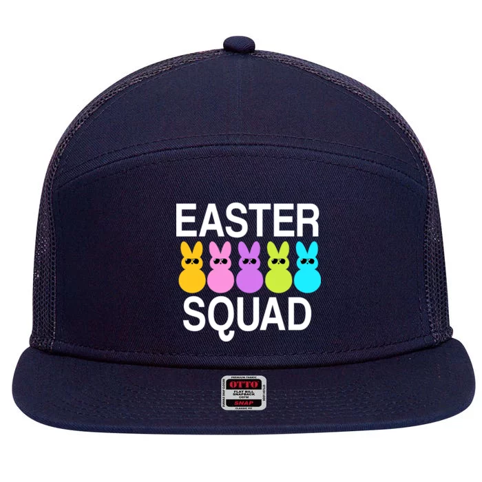 Easter Squad 7 Panel Mesh Trucker Snapback Hat