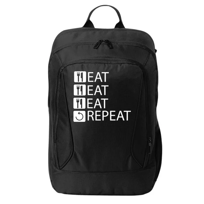 Eat Eat Eat Repeat City Backpack