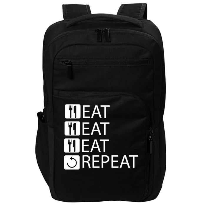 Eat Eat Eat Repeat Impact Tech Backpack