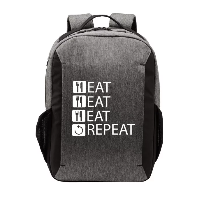 Eat Eat Eat Repeat Vector Backpack