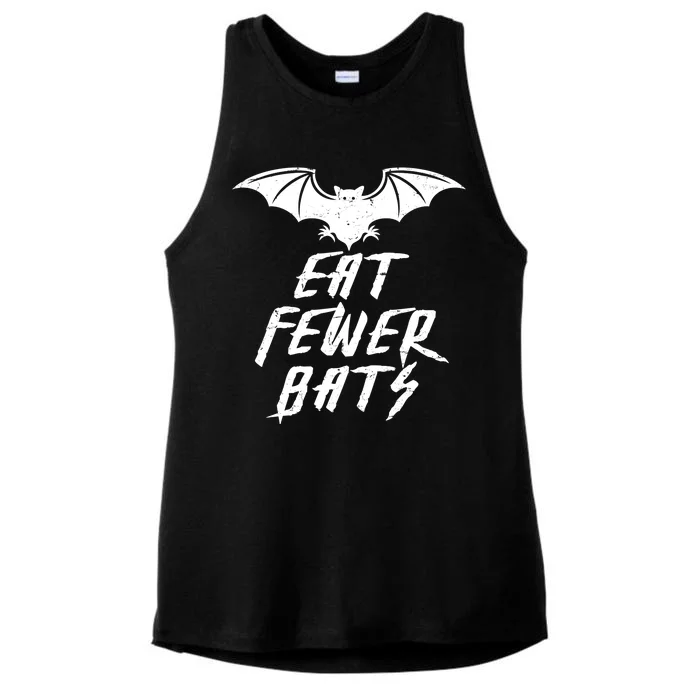 Eat Fewer Bats Ladies Tri-Blend Wicking Tank