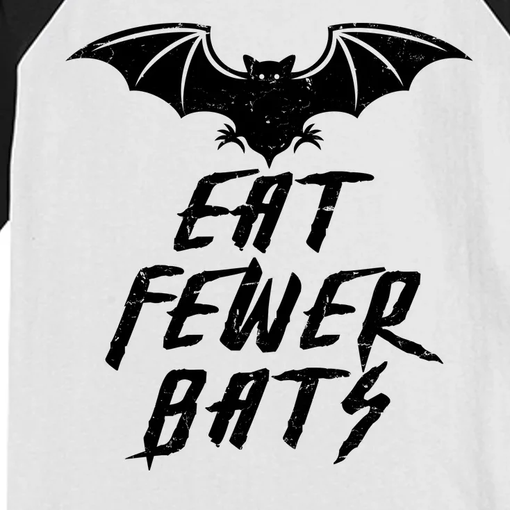 Eat Fewer Bats Kids Colorblock Raglan Jersey