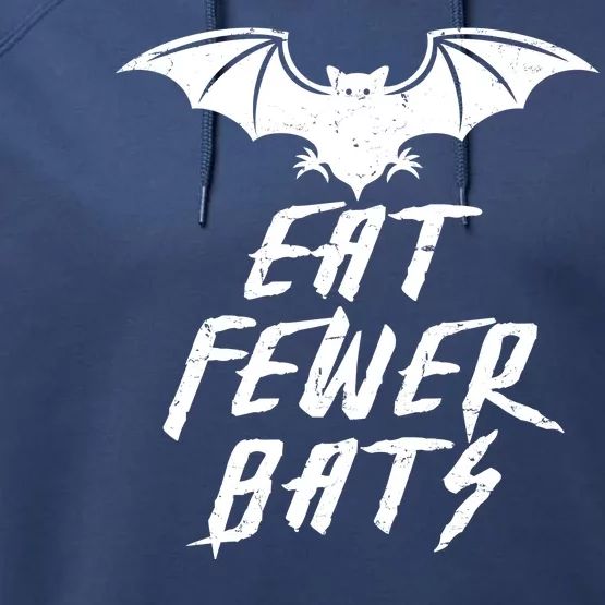 Eat Fewer Bats Performance Fleece Hoodie