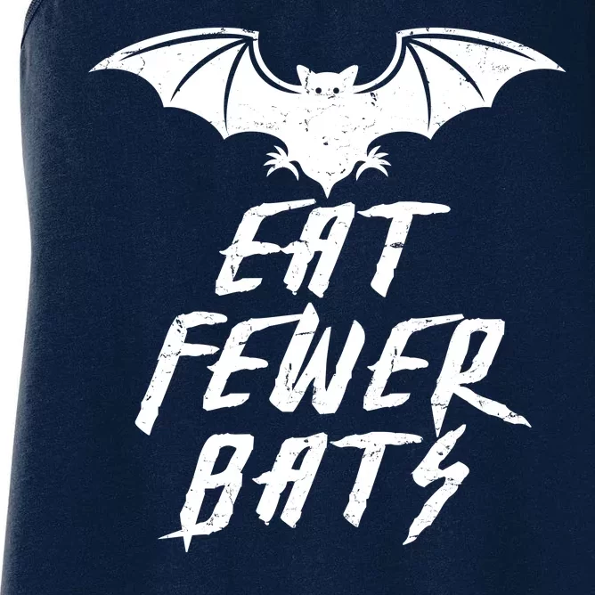 Eat Fewer Bats Women's Racerback Tank