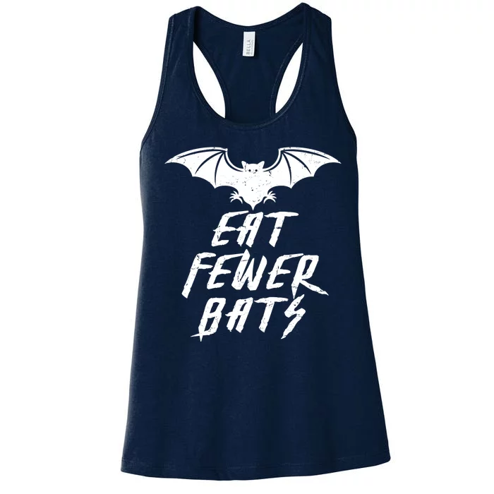 Eat Fewer Bats Women's Racerback Tank